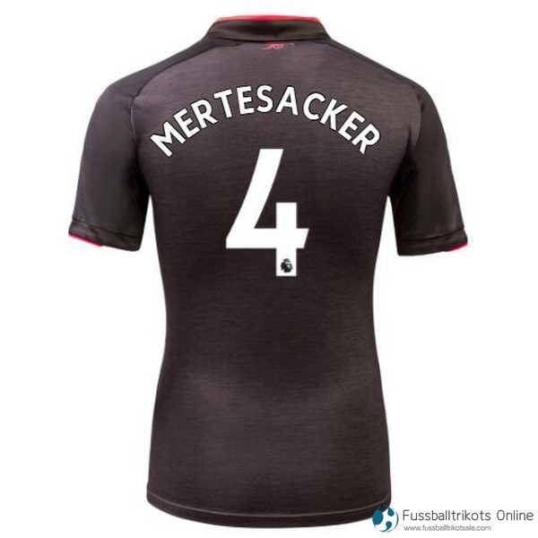 Arsenal Trikot Ausweich Mertesacker 2017-18 Fussballtrikots Günstig